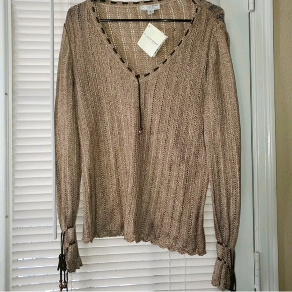 NWT St.John Sport by Marie Gray Womens Blouse Large - Picture 1 of 10